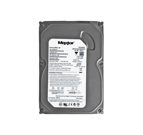 STM340211AS - Maxtor 40GB 7200RPM SATA 3Gb/s 3.5" HDD
