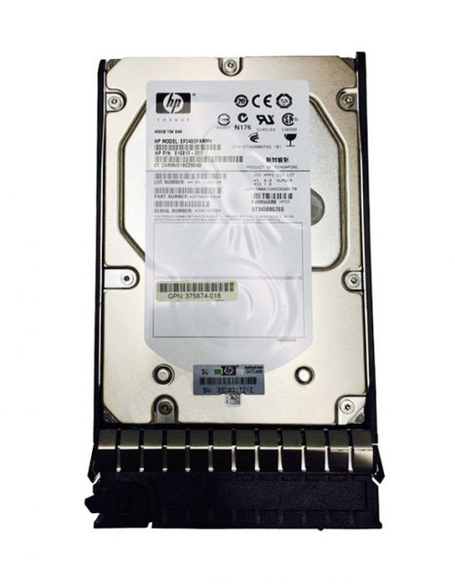 HP 375874-018 450gb 15000rpm 3.5inch Dual Port Sas Hard Disk Drive With Tray