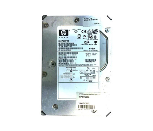 364324-001 - HP 146GB 15000RPM Ultra320 SCSI 3.5" HDD