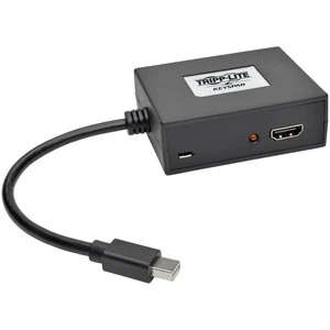 B155-002-HD-V2 - TRIPP LITE 2-Port Mini DisplayPort 1.2 to HDMI 4K Adapter