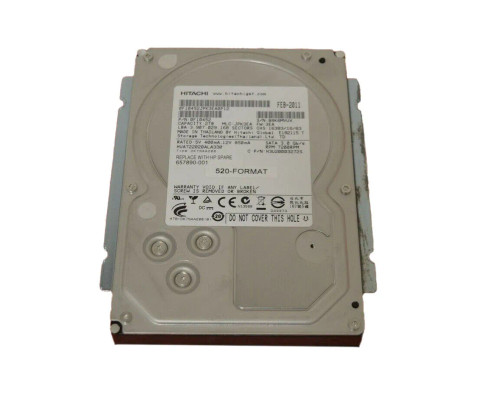 657890-001 - HP 2TB SATA 3Gb/s 7200RPM 3.5" HDD