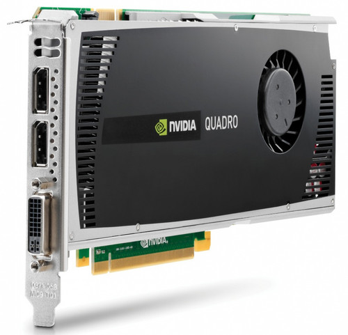 608533-001 - HP NVIDIA Quadro 4000 2GB GDDR5 256-Bit PCI Express 2.0 x16 Video Graphics Card