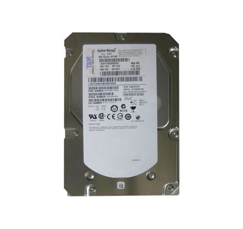 49Y1927 - IBM 450GB 15000RPM SAS 6Gb/s 3.5" HDD