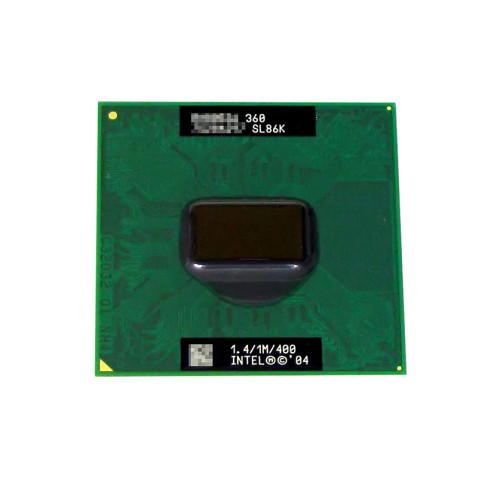 383792-001 - HP 1.40GHz 400MHz FSB 1MB L2 Cache Socket PPGA478 Intel Celeron M 360 Single-core 1 Core Processor