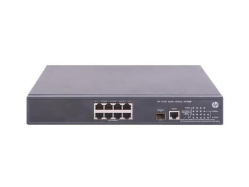 JG309-61201 - HP 8-Port PoE+ RJ-45 1 SFP Gigabit Switch
