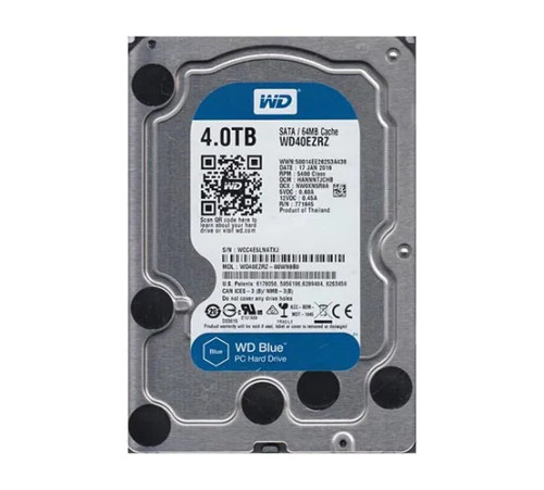 WD40EZRZ-00WN9B0 - Western Digital 4TB 5400RPM SATA 64MB 3.5" HDD