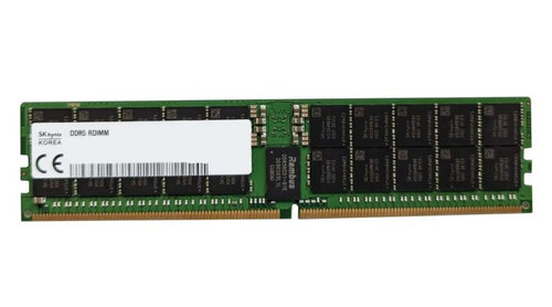 HMCG94MEBRA112N - Hynix 64GB DDR5-4800MHz/PC5-38400 ECC Registered CL40 288-Pin RDIMM 1.1V Dual Rank Memory Module