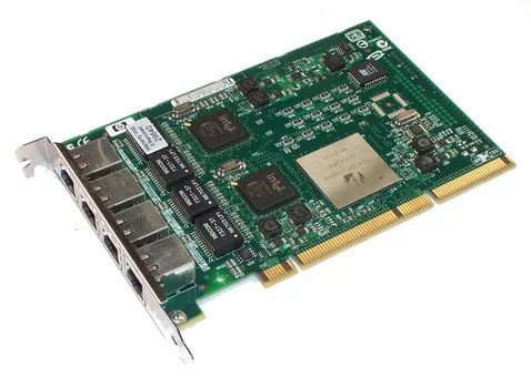 389996-001 - HP 4-Port Gigabit PCI-Express x8 Network Adapter