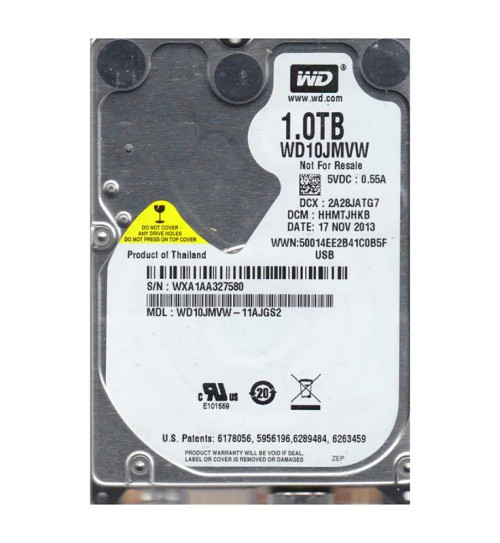 WD10JMVW-11AJGS2 - Western Digital 1TB 5400RPM USB 3.0 2.5" External HDD