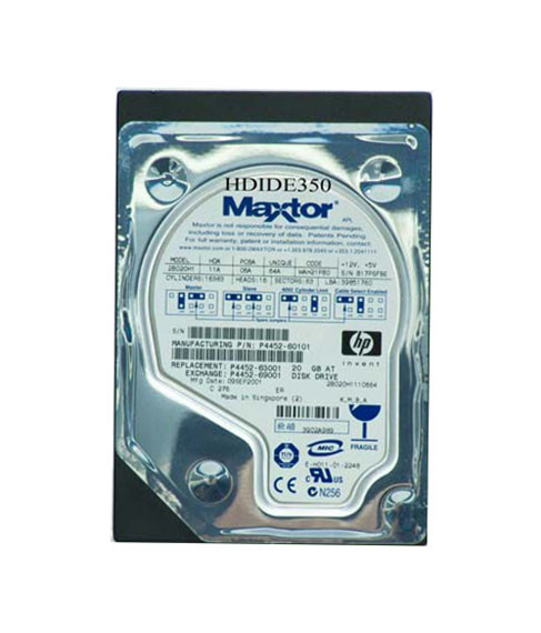 P4452-63001 - HP 20GB 5400RPM IDE Ultra ATA-100 3.5" HDD