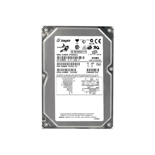 ST336938LW - Seagate BarraCuda 36.9GB Ultra160 SCSI 7200RPM 2MB Cache 3.5-inch Hard Drive