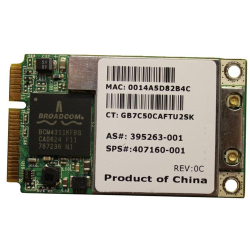 395263-001 - HP Mini PCI-Express 802.11a/b/g/n Wireless Network Card