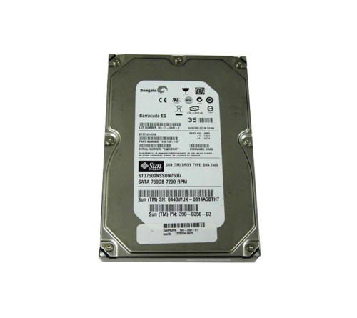 ST37500NSSUN750G - SUN 750GB 7200RPM SATA 3Gb/s 3.5" HDD