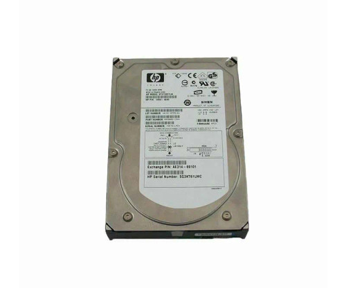AE314A - HP 73GB 10000RPM Ultra320 SCSI 3.5" HDD