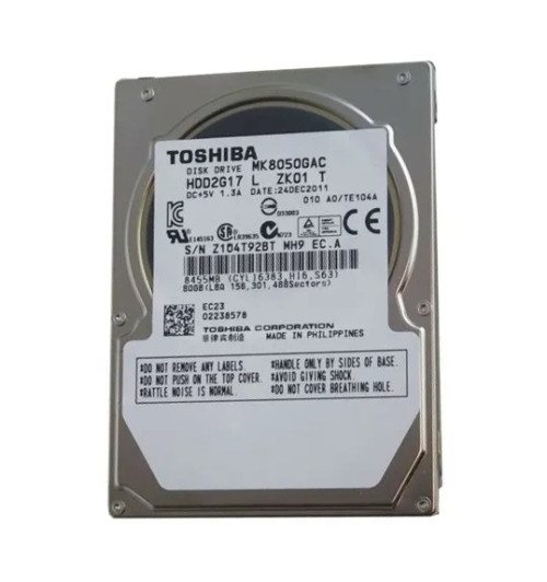 HDD2G17 - TOSHIBA 80GB 4200RPM IDE 2.5" HDD