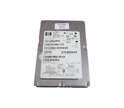404670-005 - HP 72.8GB 10000RPM Ultra320 SCSI 3.5" HDD