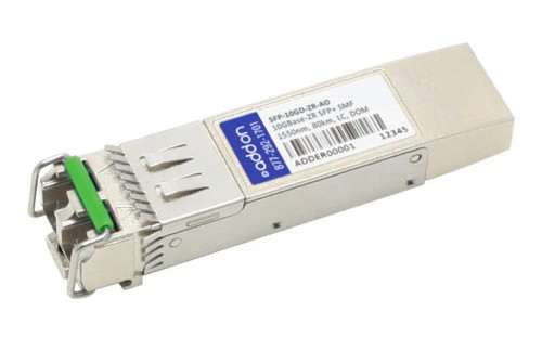SFP-10GD-ZR - AddOn 10GBase-ZR Single-Mode 80km 1550nm SFP+ Transceiver