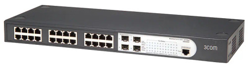 HP 3CBLSG24PWR Baseline 2924 24-Port PoE Gigabit Ethernet Switch