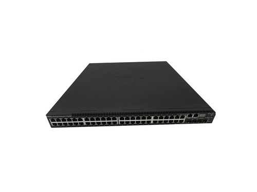 VRWVJ - Dell PowerConnect 7000 Series 7048P 48 x Ports PoE 10/100/1000Base-T + 4 x SFP+ Ports Layer3 Managed 1U Rack-mountable Gigabit Ethernet Network Switch