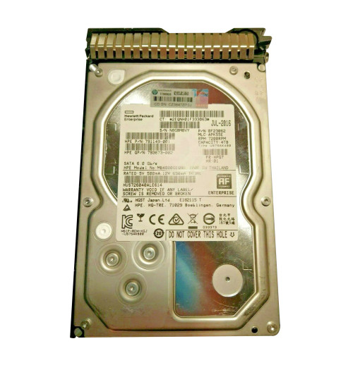 MB4000GEQNH - HP 4TB 7200RPM SATA 6Gb/s 3.5" Hot-Plug HDD