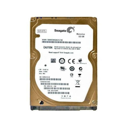 ST9320322AS - Seagate 320GB SATA 5400RPM 8MB 2.5" HDD