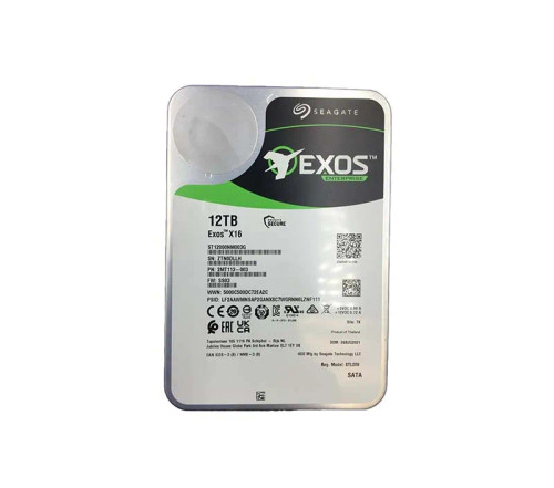 ST12000NM003G - Seagate 12TB 7200RPM SATA 6Gb/s 3.5" HDD