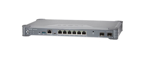 SRX300-SYS-JE - Juniper SRX Series SRX300 6 x Ports 1000Base-T RJ-45 + 2 x Ports 1000Base-X SFP mini-GBIC Rack-mountable Services Gateway Router