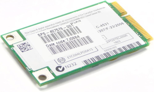 HP 407576-001 Broadcom 3945ABG Mini PCI-Express WLAN Card