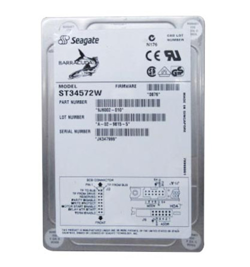 9J6002-010 - Seagate BarraCuda 4XL Series 4.5GB 7200RPM Wide Ultra SCSI 512KB Cache CE 68-Pin 3.5-Inch Hard Drive