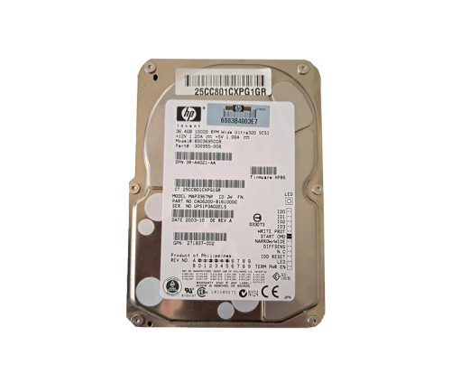 BD03695CC8 - HP 36.4GB 10000RPM Ultra320 SCSI Hard Drive