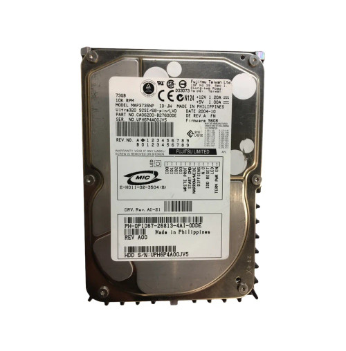 P1067 - Dell 73GB 10000RPM Ultra320 SCSI 3.5" HDD