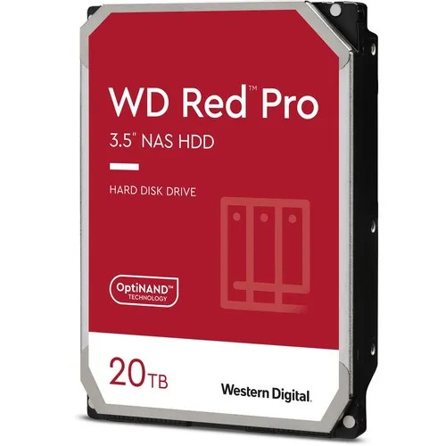 WD WD201KFGX Red Pro 20TB 7200RPM SATA 6Gb/s 3.5 NAS Hard Drive