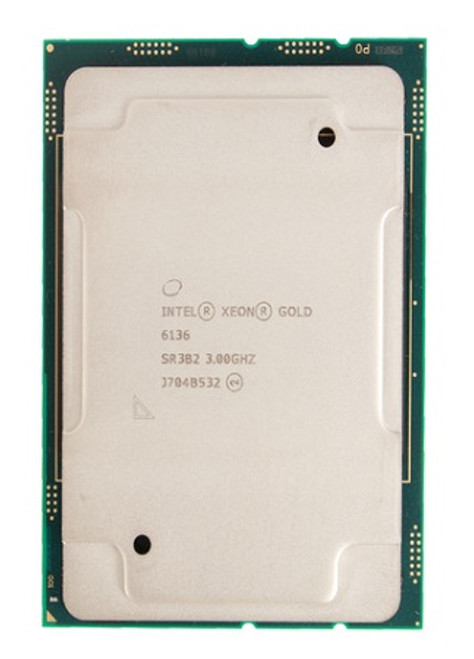 875945-L21 - HP E 3.00GHz 24.75MB L3 Cache Socket FCLGA3647 Intel Xeon Gold 6136 Dodeca-core 12 Core Processor Kit for ProLiant BL460c Gen10