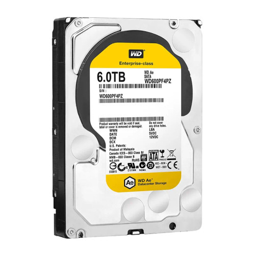 WD600PF4PZ - Western Digital 5.9TB 5760RPM SATA 6Gb/s 3.5" HDD