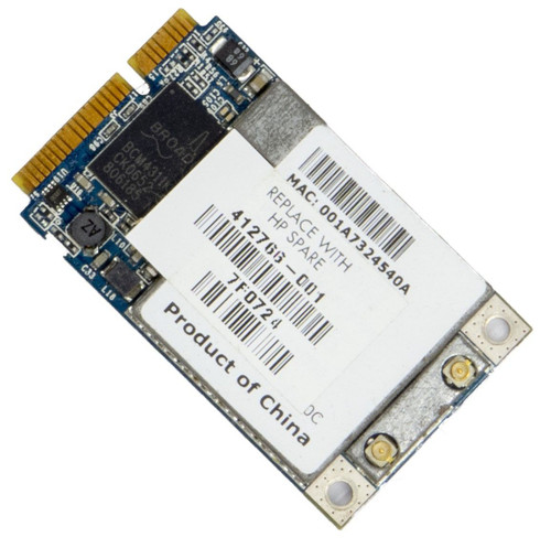 412766-001 - HP Mini PCI 802.11a/b/g WiFi Bluetooth Network Adapter