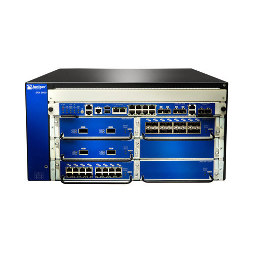 SRX3600-BDL-A - Juniper 8 x Ports 1000Base-T + 4 x Ports SFP + 6 x Expansion I/O Slots Services Gateways