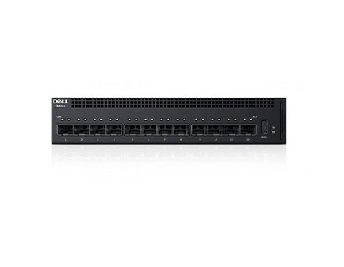 X4012 - Dell Networking X Series 12 x SFP+ Ports 10GbE Layer 2 Managed 1U Rack-mountable Gigabit Ethernet Network Switch