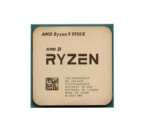100-000000059 - AMD Ryzen 9 5950X Hexadeca-core 16 Core 3.4GHz 64MB L3 Cache Socket AM4 Processor