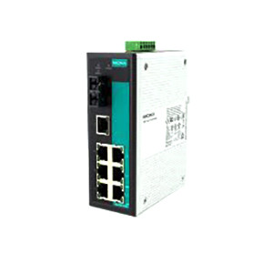 EDS-308-M-SC-T - Moxa 8-Port 100BaseT 100BaseFX SC Industrial Ethernet Switch