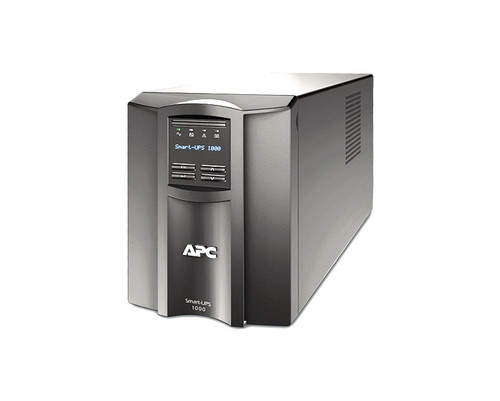 SMT1000IC - APC Smart-UPS 1000VA 700-Watts 230V 8 IEC C13 / 2 IEC Jumpers Outlets SmartConnect Port + SmartSlot, AVR, LCD Tower UPS