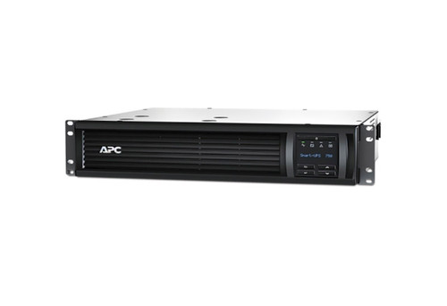 SMT750RMI2UNC - APC Smart-UPS, Line Interactive, 750VA, Rackmount 2U, 230V, 4x IEC C13 outlets, Network Card, AVR, LCD