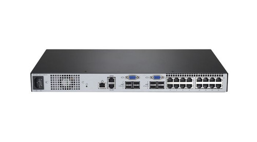 AV3216-400 - Avocent AVOCENT AV3216 16 x Ports 10/100Base-TX + 4 x Ports USB 2.0 1U Rack-Mountable Virtual Media and CAC Support Over IP KVM Switch