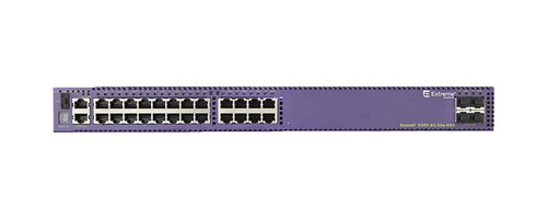 X450-G2-24p-10GE4 - Extreme Networks X450-G2-24P-10GE4 - ExtremeSwitching X440-G2 Series X450-G2-24P-10GE4 24 x Ports PoE+ 1GBase-T + 4 x Ports SFP+ Layer 3 Managed 1U Rack-Mountable Gigabit Ethernet Network Switch
