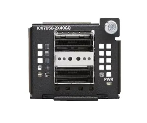 ICX7650-2X40GQ - Ruckus Networks 2-Port 40GbE QSFP+ Module