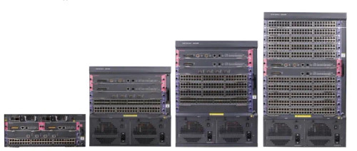 JD238C - HP 10 I/O 2 Fabric Slot 16U Switch Chassis
