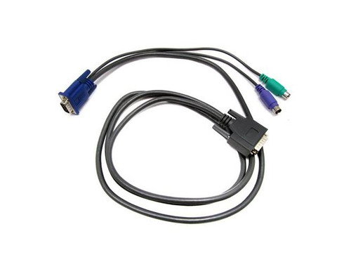 438610-002 - HP 6ft 1x4 KVM Console PS2 Cable Assembly