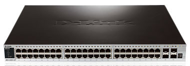 DGS-3420-52T-CB - D-LINK 48-Port Gigabit 4x 10GbE SFP+ Network Switch