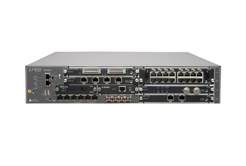 SRX550-M-SYS-JE-AC - Juniper Network SRX550 Service Gateway 2x MPIM Slots 6x GPIM Slots 4G RAM 8G Flash AC PSU Cable/RMK and Junos Software Enhanced Firewall