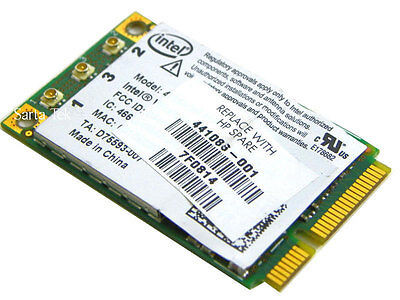 441086-001 - HP Mini PCI-Express 802.11a/b/g/n Wireless Network Card