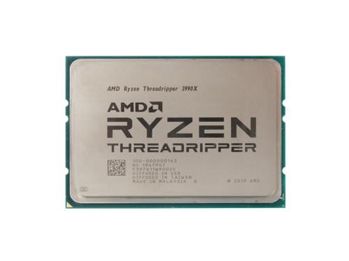 100-000000163 - AMD Ryzen Threadripper 3990X Tetrahexaconta-core 64 Core 2.9GHz 256MB L3 Cache Socket sTRX4 Processor